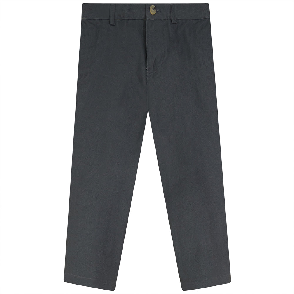 Boy's Chino Pants - Charcoal