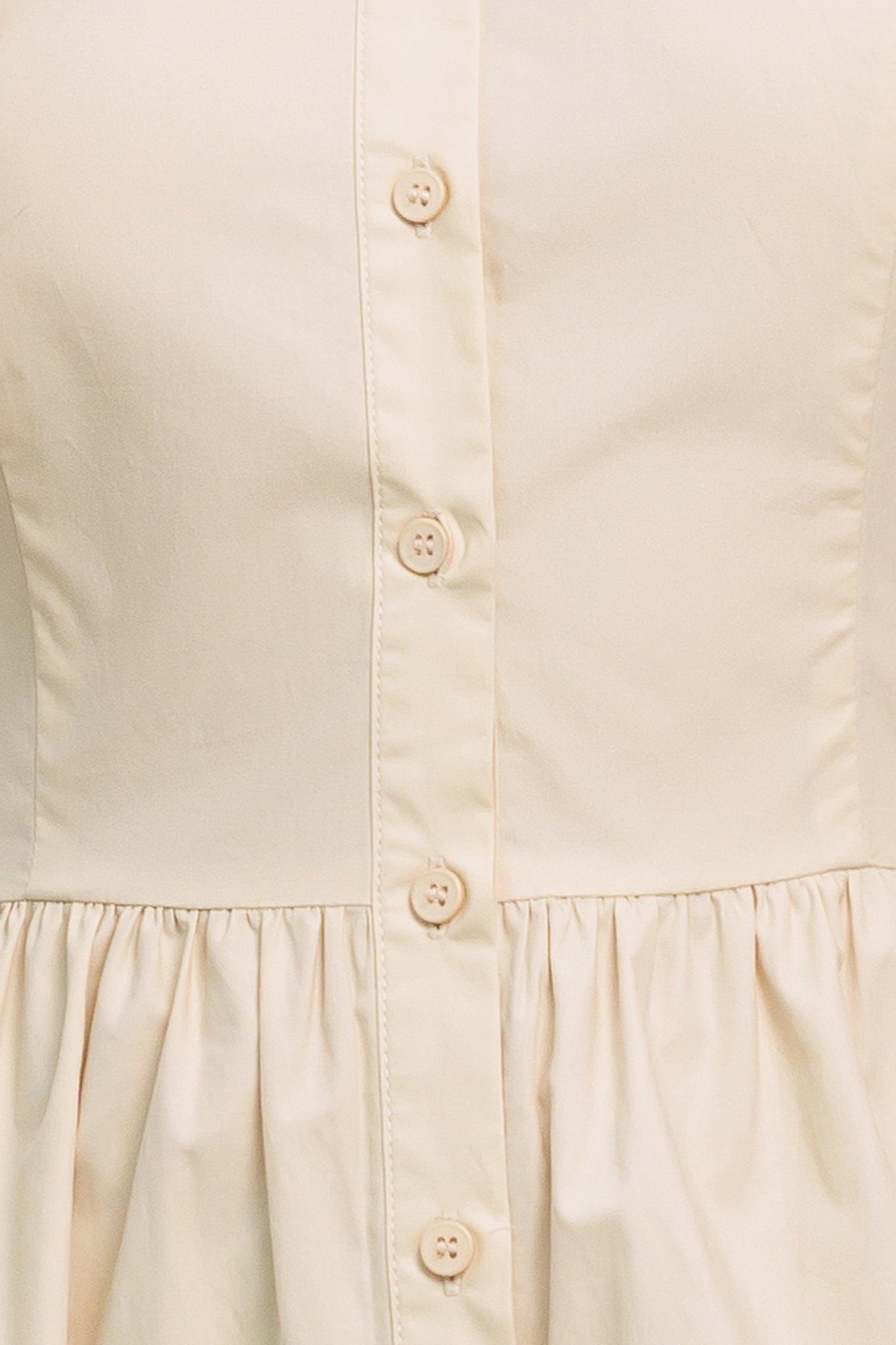 Tie Belted Tan Midi Dress