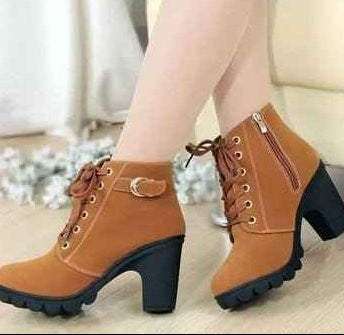 Women's Ankle High Heel Boots