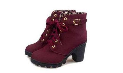 Women's Ankle High Heel Boots