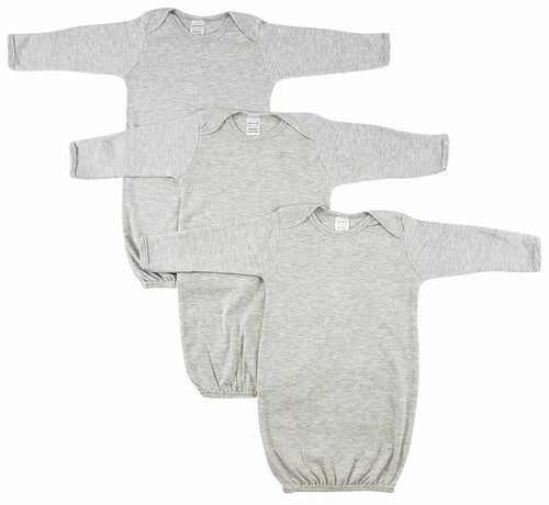 Bambini Newborn Baby 3 Piece Gown Set