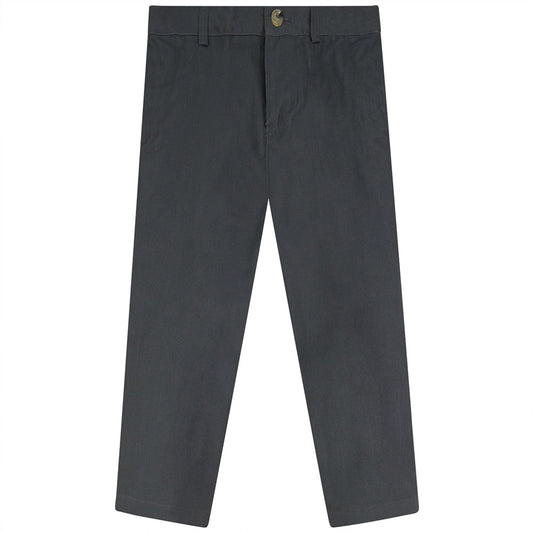 Boy's Chino Pants - Charcoal