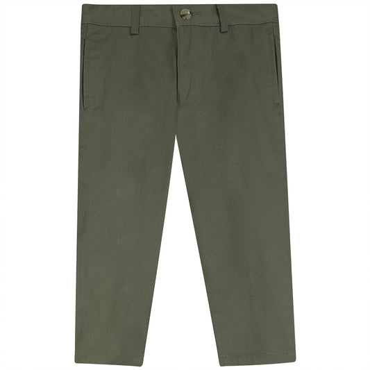 Boy's Chino Pants - Olive