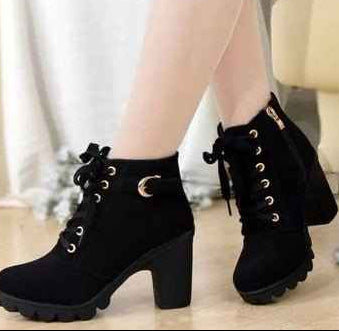 Women's Ankle High Heel Boots