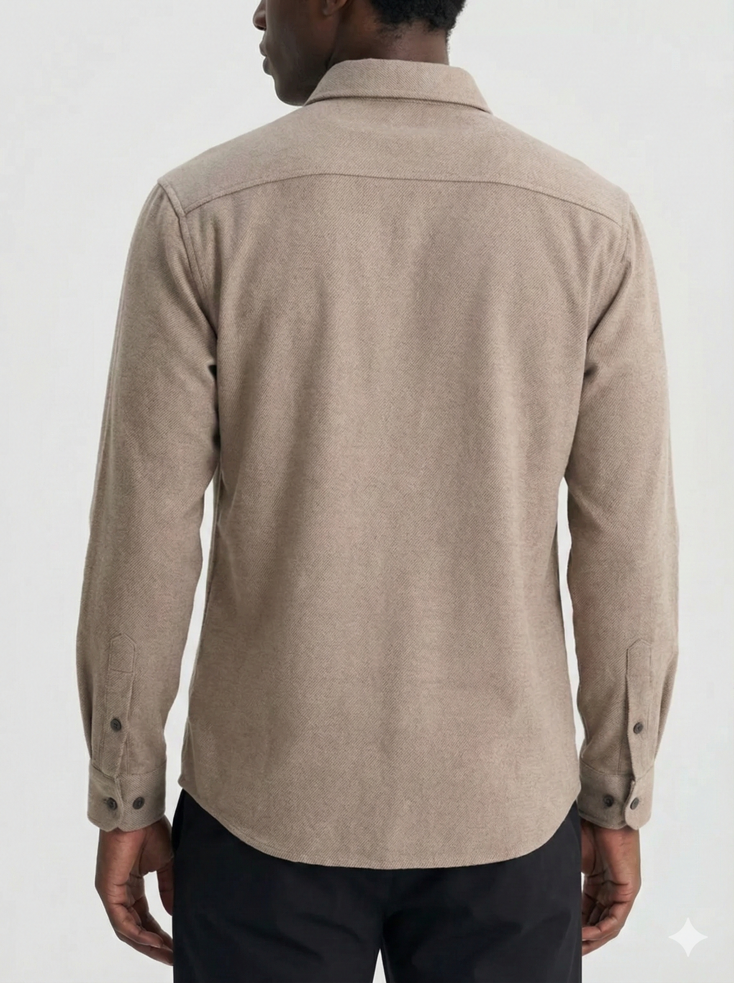Men's Casual Long Sleeve Button-Down Shirt