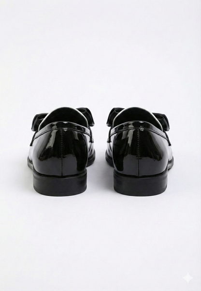 Classic Chunky Bow Loafers
