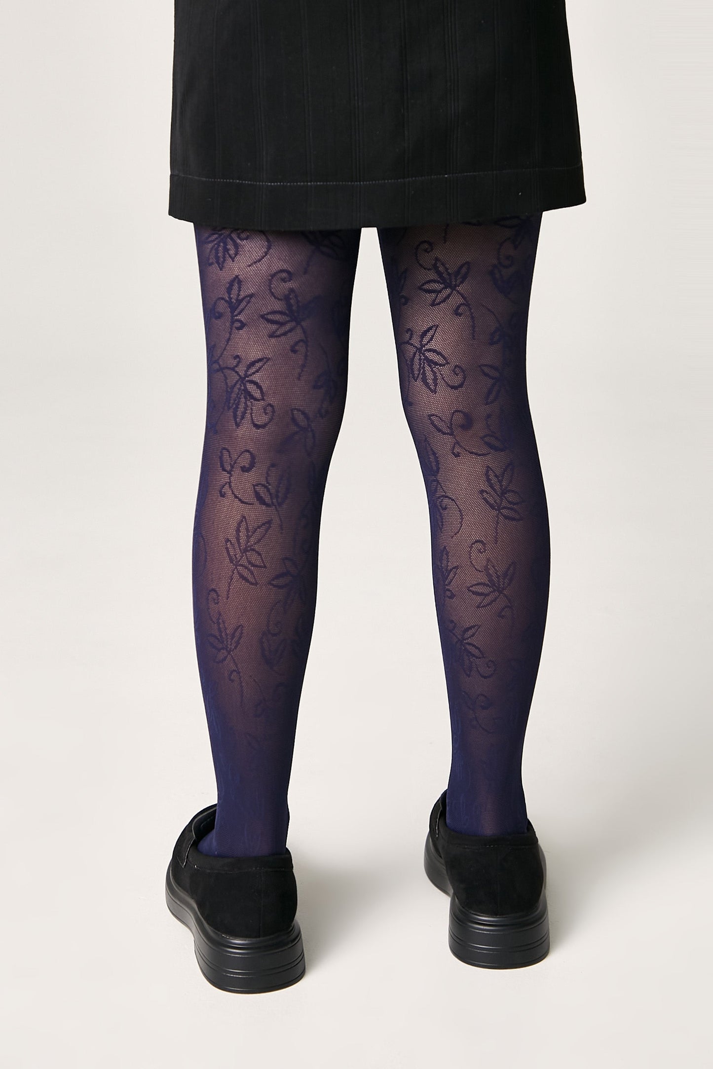 Conte Tights for girls Ketty 40 Den - Floral Pattern