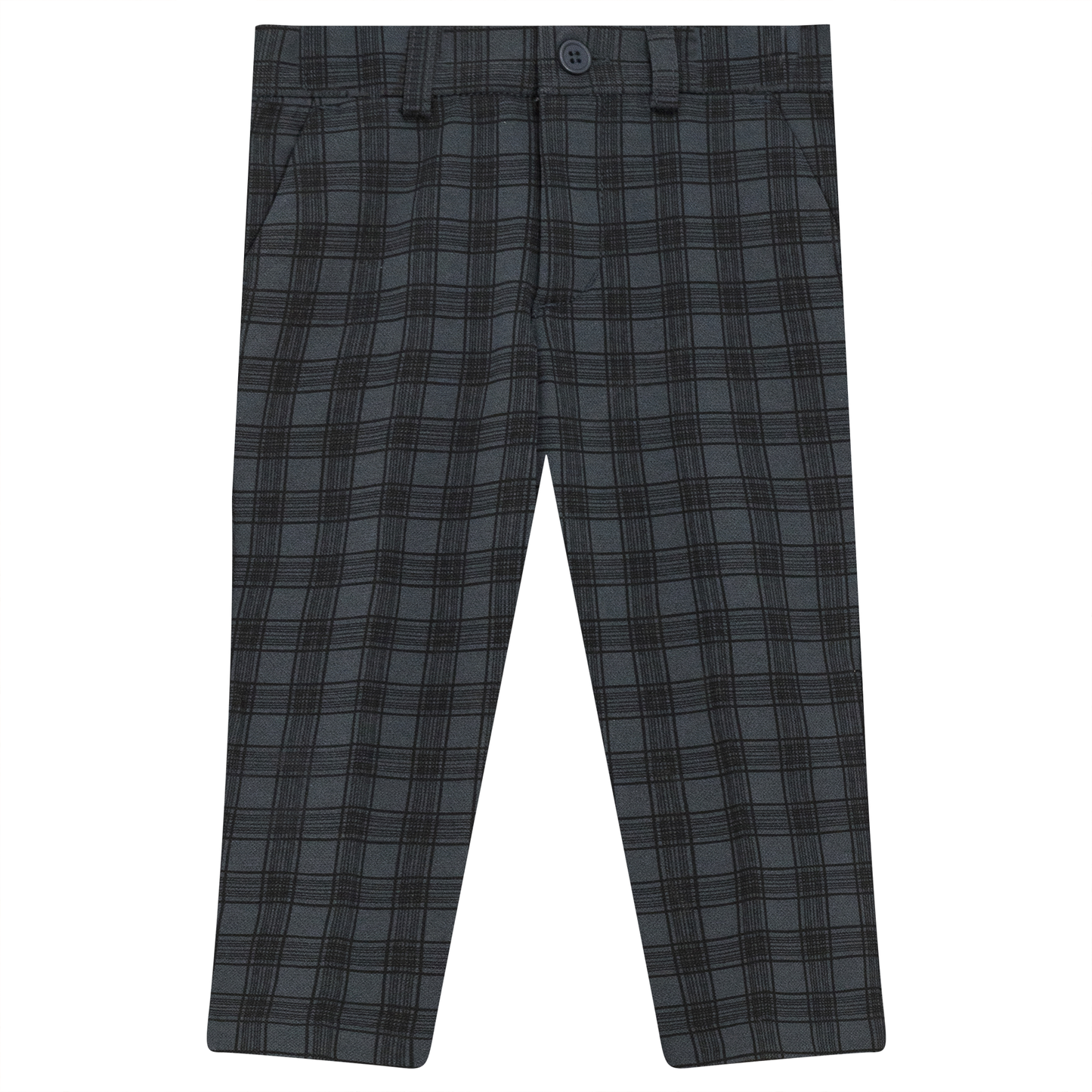 Boy's Woven Plaid Pants