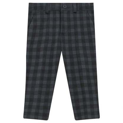 Boy's Woven Plaid Pants