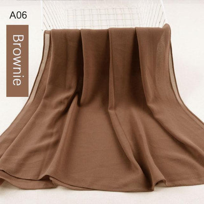 Lightweight Chiffon Scarf