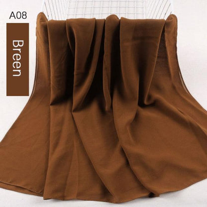 Lightweight Chiffon Scarf