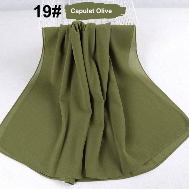 Lightweight Chiffon Scarf