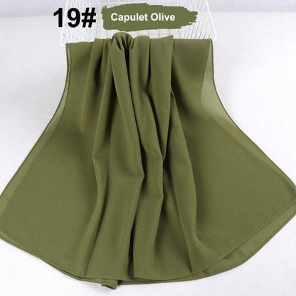 Lightweight Chiffon Scarf