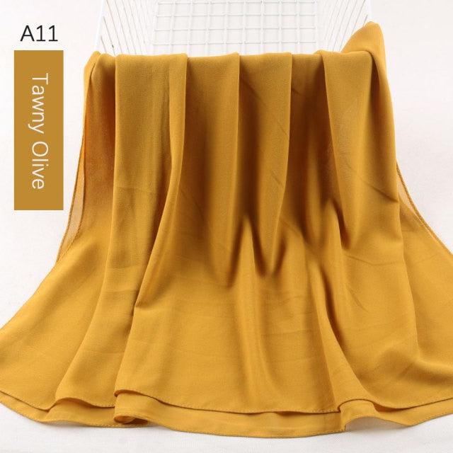 Lightweight Chiffon Scarf