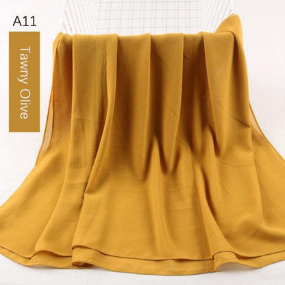 Lightweight Chiffon Scarf