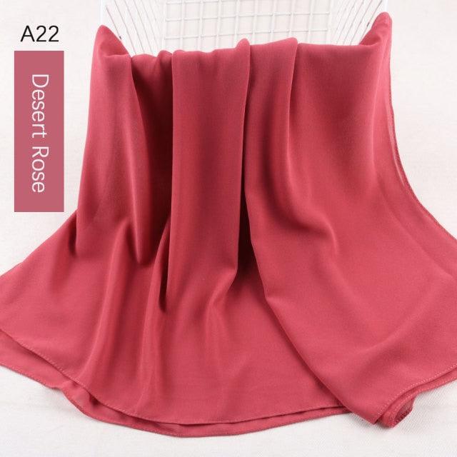 Lightweight Chiffon Scarf