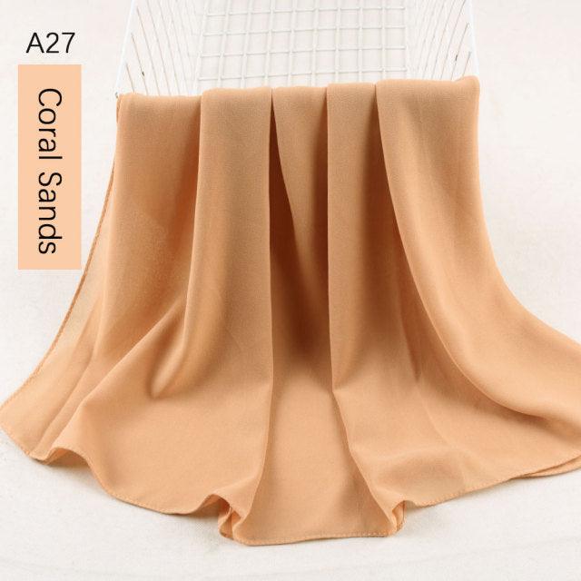 Lightweight Chiffon Scarf
