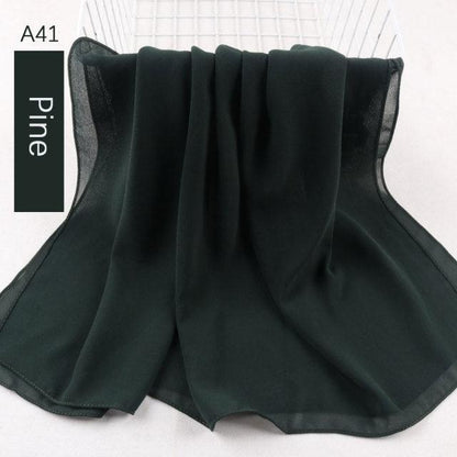 Lightweight Chiffon Scarf