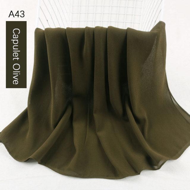 Lightweight Chiffon Scarf