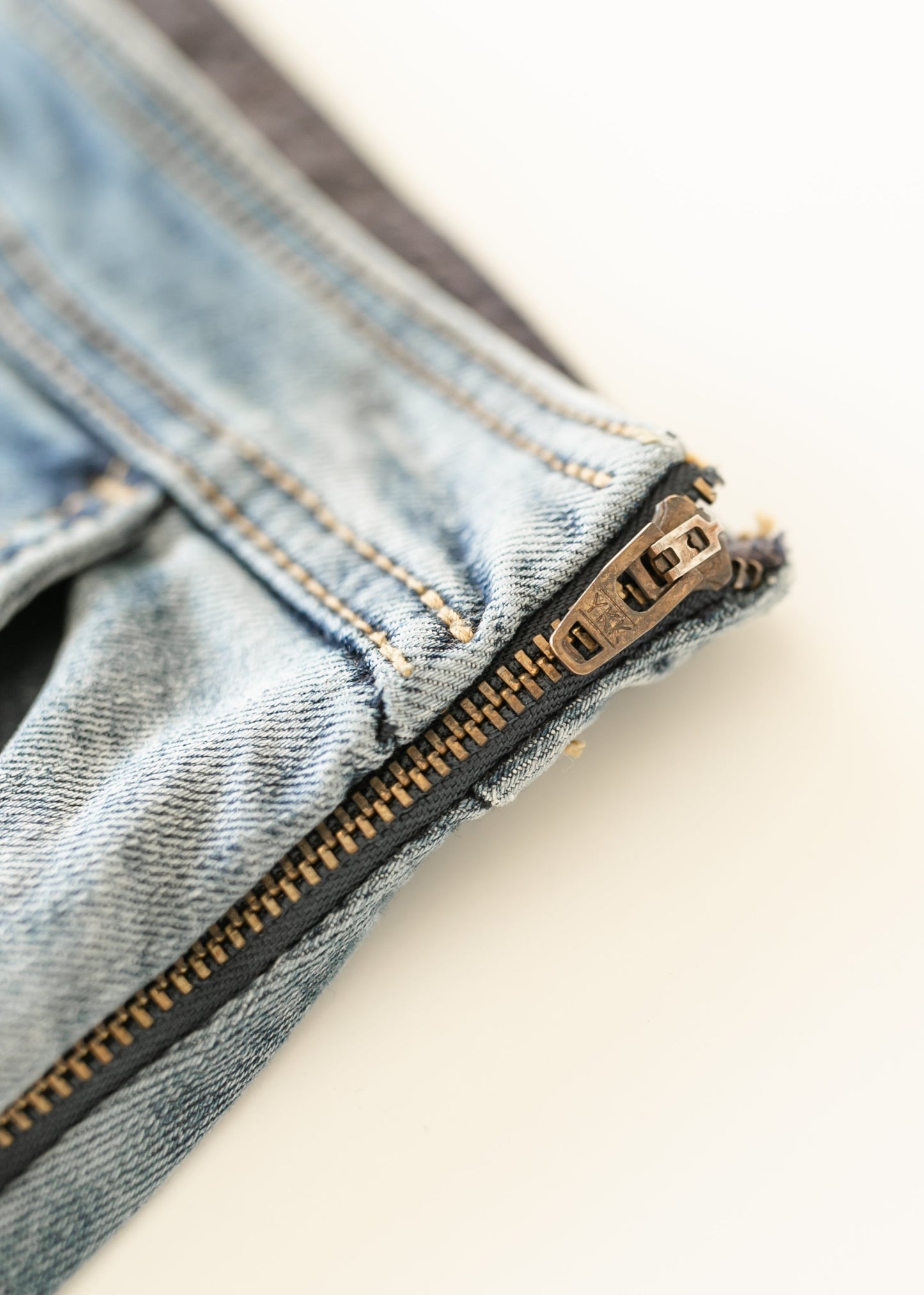 Side Zip A-line Denim Maxi Skirt - FINAL SALE